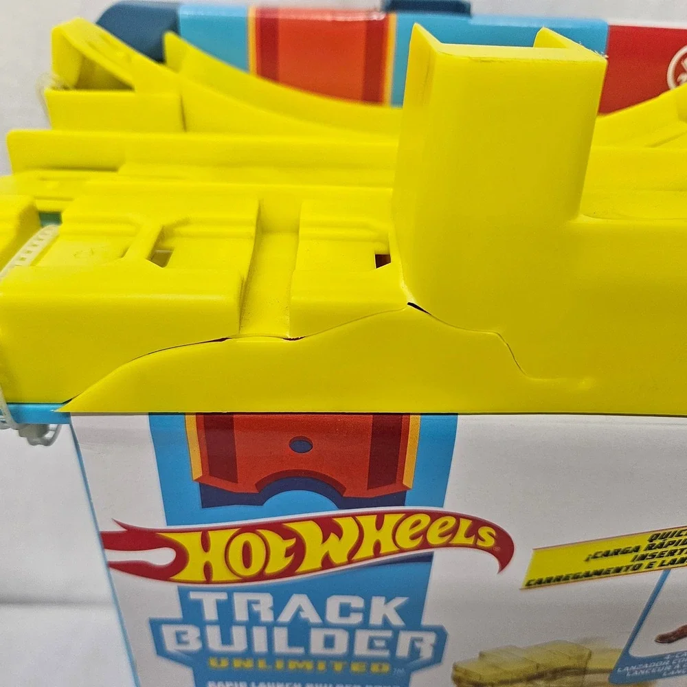 Hot Wheels Track Builder Unlimited Rapid Launch Builder GVG11‎ New Cracked Lid